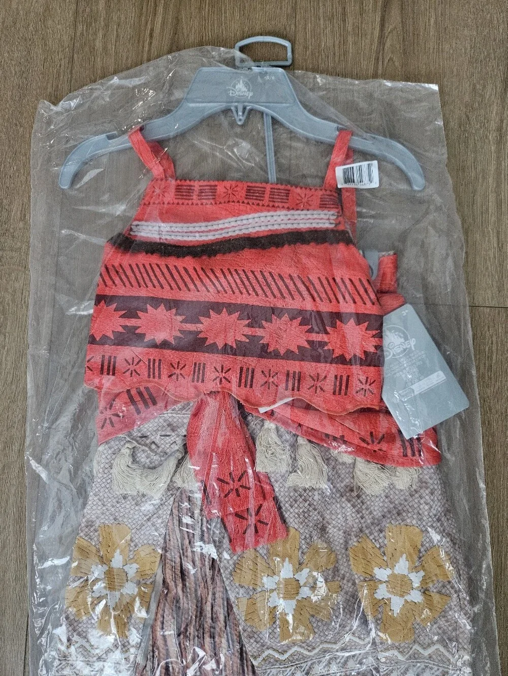Brand New With Tags Disney Store Official Moana Costume Toddler Size 5/6